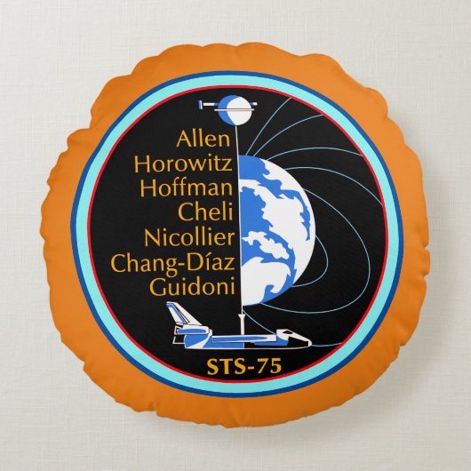 Sts-75 – パッチ ラウンドクッション (正面)