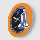 STS-80 ラージ壁時計 (傾斜)