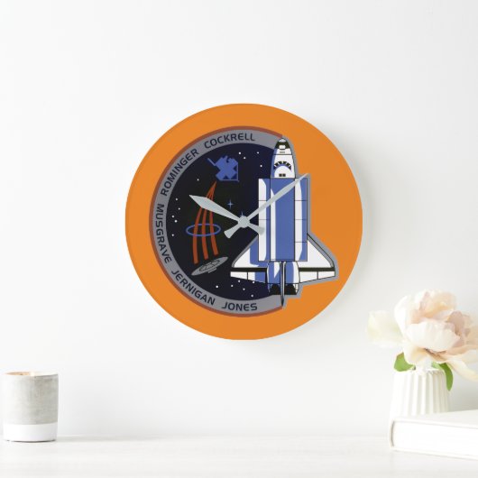 STS-80 ラージ壁時計 (ホーム)