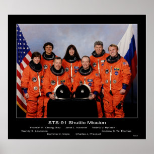STS-91シャトル任務の乗組員… ポスター