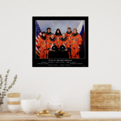 STS-91シャトル任務の乗組員… ポスター (キッチン)