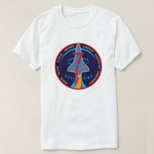 STS-95 スペースシャトル ディスカバリー号 ミッションパッチ ロゴ Tシャツ