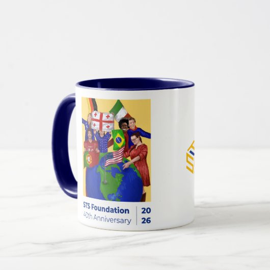 STS Foundation 40th Anniversary Mug マグカップ (正面左)