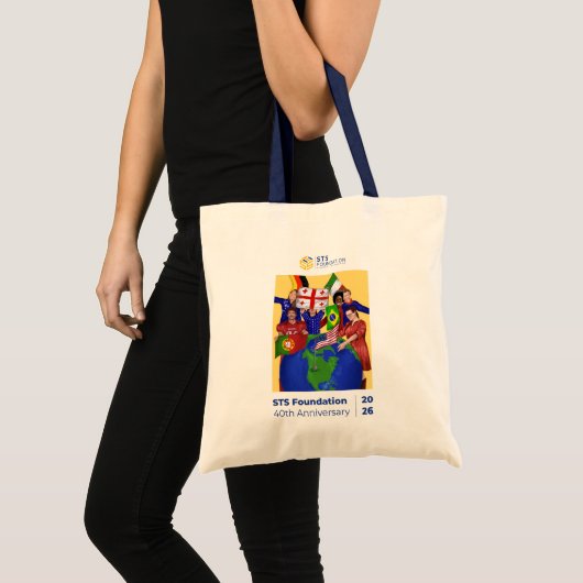 STS Foundation 40th Anniversary Tote Bag トートバッグ (正面(商品))