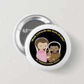 Sts. Perpetuaおよび幸運 缶バッジ (正面&裏面)