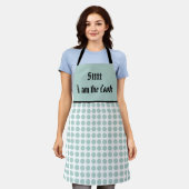 Sttttt i am the Cook エプロン (着用した状態)