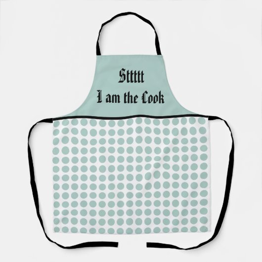 Sttttt i am the Cook エプロン (正面)