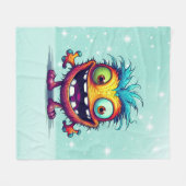 Stu 001はミニモンスタートロール フリースブランケット (正面(横))