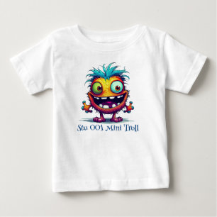 Stu 001ミニトロールパーソナライズされた ベビーTシャツ