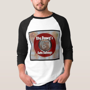 Stu Dawgの自動海難救助のワイシャツ Tシャツ