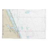 Stuart FL Authentic 航海の Chart ⚓🌊 枕カバー (裏面)