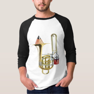 Stubbieの低音のトロンボーン Tシャツ