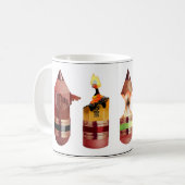 Stubbieの鉛筆のマグ#2の超現実的なタオ コーヒーマグカップ (正面左)