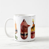 Stubbieの鉛筆のマグ#2の超現実的なタオ コーヒーマグカップ (左)