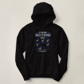 Stubborn Dachshund Tricks T-shirt パーカ (デザイン正面)