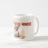 Stubborn Frenchie Minded Funny Dog Mom Gift コーヒーマグカップ (正面右)