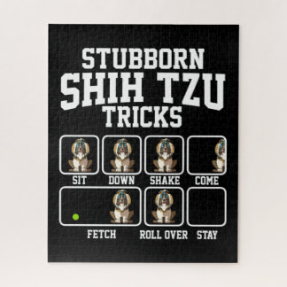 Stubborn Shih Tzu Dog Tricks ジグソーパズル