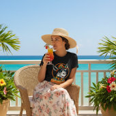 Stubbornly Sunny | Cool Cartoon Donkey トライブレンドTシャツ