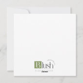 Stuck On You Cactus Love Greeting Card シーズンカード (裏面)