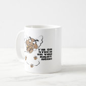 Stuck On You Clean Minimal Style  コーヒーマグカップ (正面左)