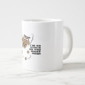 Stuck On You Clean Minimal Style  ジャンボコーヒーマグカップ (正面右)