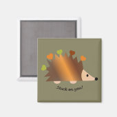 Stuck on You Hedgehogとハート マグネット (正面/裏面)