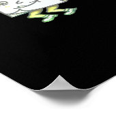 Stuck On You Post It Minimal Modern Style  ポスター (角)