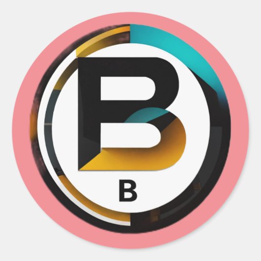 Stuck on You Stickers ラウンドシール (正面)