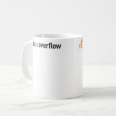 Stuckoverflow 正確なロゴ コーヒーマグカップ (正面左)