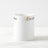 Stuckoverflow 正確なロゴ コーヒーマグカップ (中央)