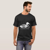 Stud Canadian Wolf Bird Funny Loon Humor  Tシャツ (正面フル)