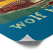 Stud Canadian Wolf Funny Loon Bird Loons Meme Humo ポスター (角)