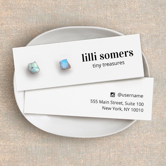  Stud Earring Jewelry Plain Display Card