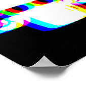 Stud Muffin Funny Muffin Varwave Edm Cyber Glitch ポスター (角)