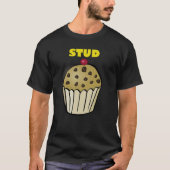 Stud Muffin Workout Exercise Fitness Humor Muscle Tシャツ (正面)