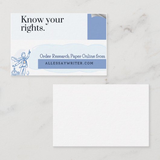 studdyprofyで学術の優秀さを達成 名刺 (正面/裏面)