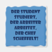 Student, Arbeiter und Chef マグネット (正面)