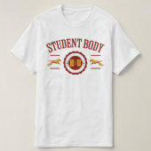 Student Body HMU Cute College Workout Oversize Tシャツ (デザイン正面)