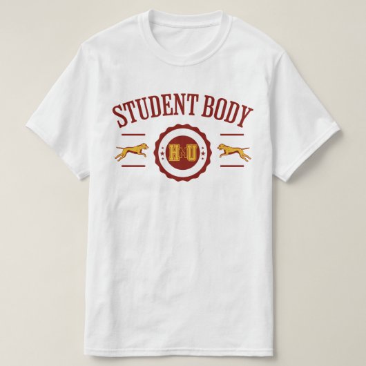Student Body HMU Cute College Workout Oversize Tシャツ (デザイン正面)