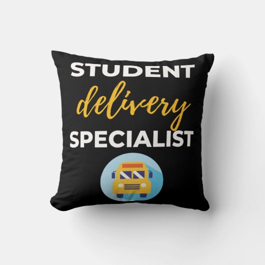 Student Delivery Specialist クッション (正面)