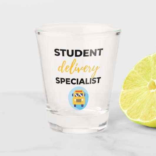 Student Delivery Specialist bl ショットグラス (正面)