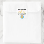 Student Delivery Specialist bl スクエアシール (バッグ)