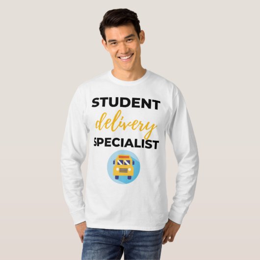 Student Delivery Specialist bl Tシャツ (正面フル)