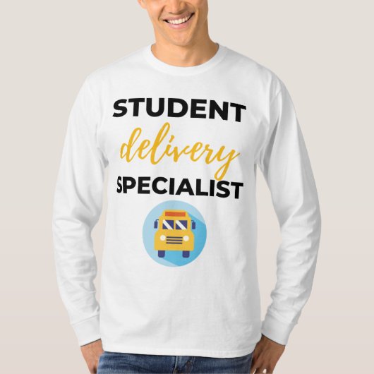 Student Delivery Specialist bl Tシャツ (正面)