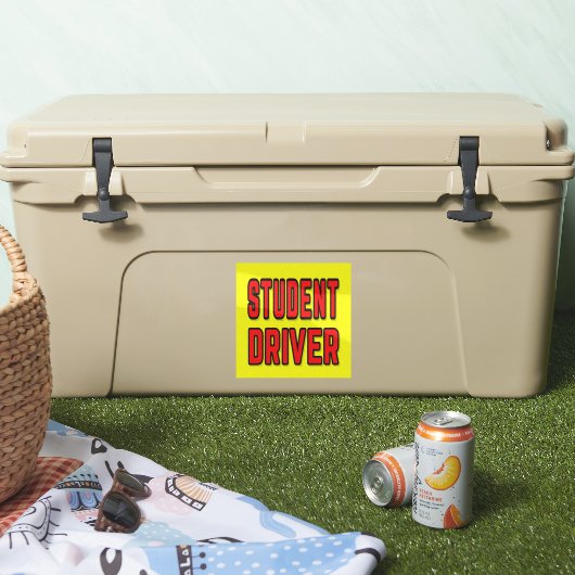 Student Driver シール (クーラー)