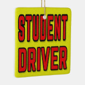 Student Driver セラミックオーナメント (右)