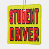 Student Driver セラミックオーナメント (左)