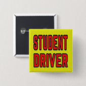 Student Driver 缶バッジ (正面&裏面)