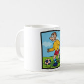 Student Football Player Sport Coffee Mug コーヒーマグカップ (正面左)