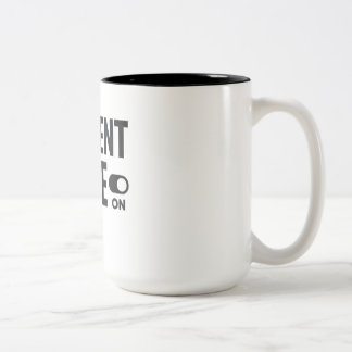 Student Mode On – Funny Study Motivation ツートーンマグカップ